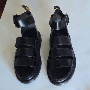 Dr. Martens AirWair with Bouncing Soles Clarissa II Black W Size 10